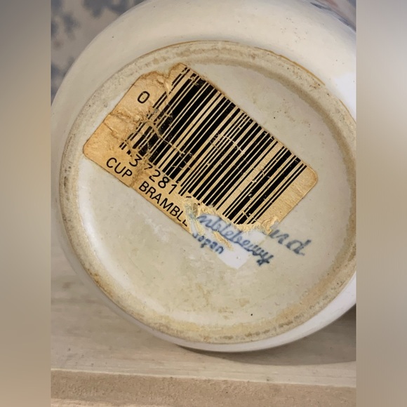 VTG Set of 4 Japan Hearthside Brambleberry Cumberland Stoneware Tea Cups - Picture 10 of 13